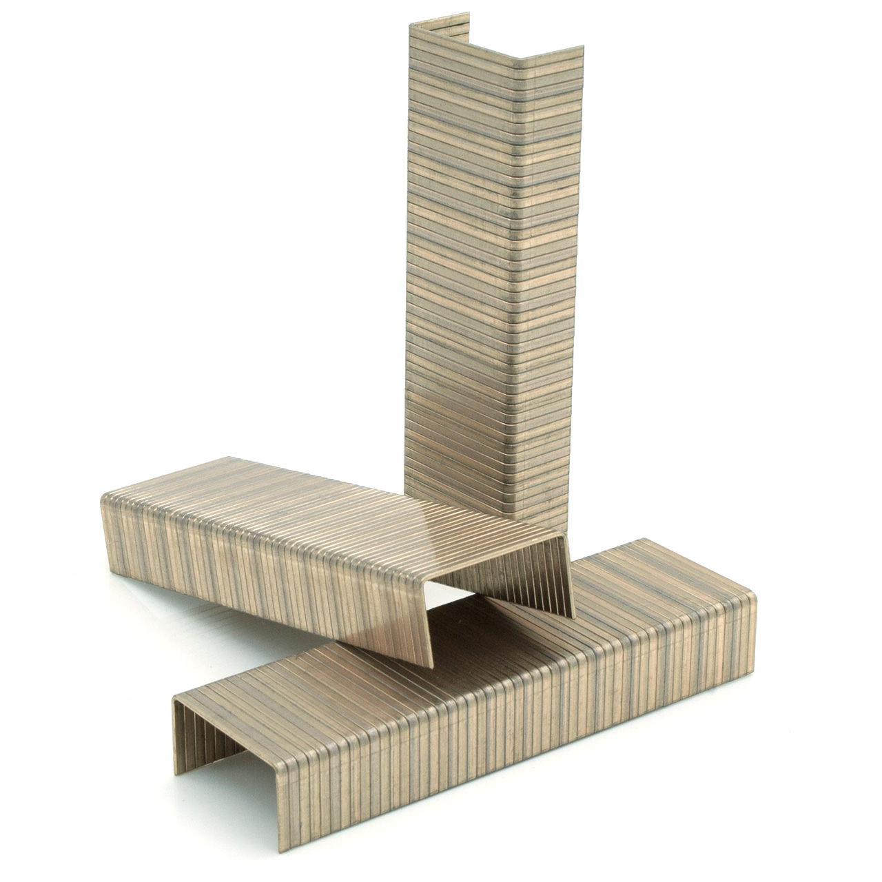 B16CLF Heftklammern verbronzt