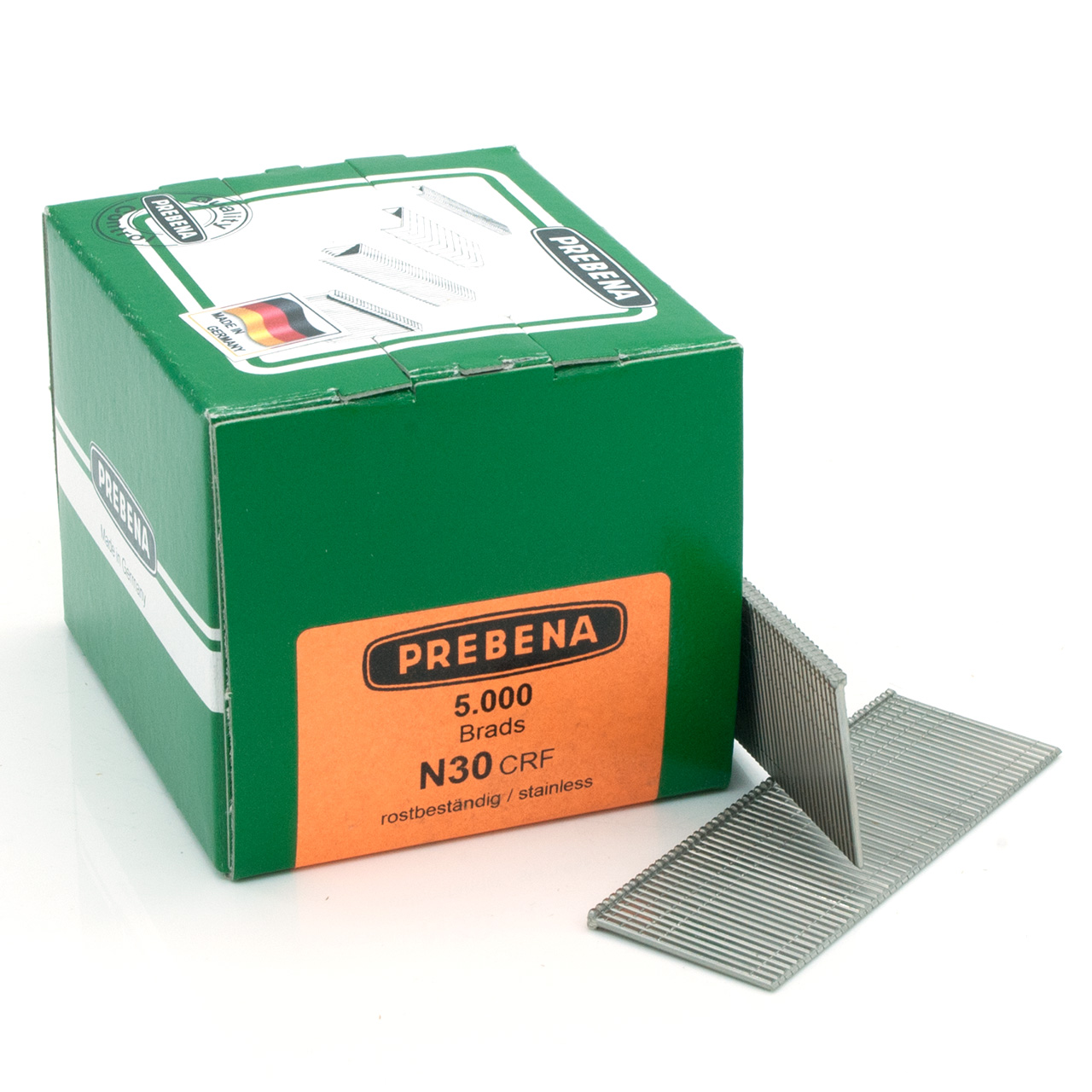 N30CRF Stauchkopfnägel (Brads) rost- & säurebeständig