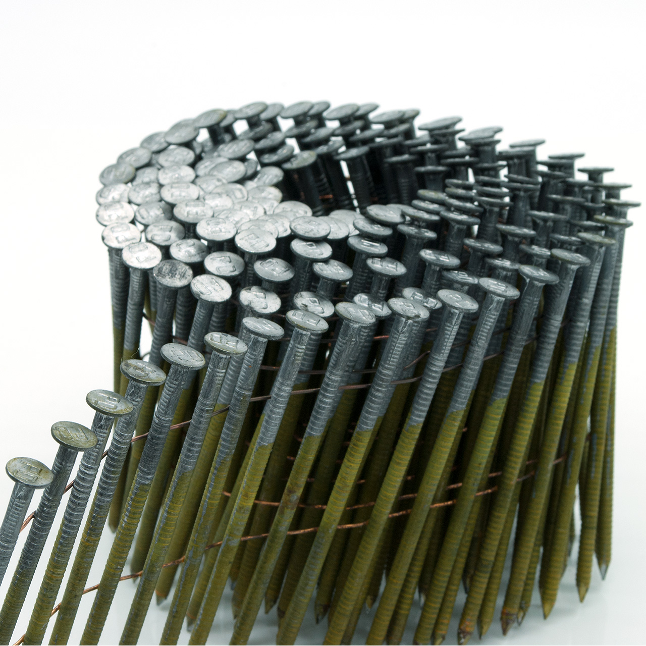 CNW31/80RFRILI Coilnägel rost- & säurebeständig Ringschaft Linsenkopf