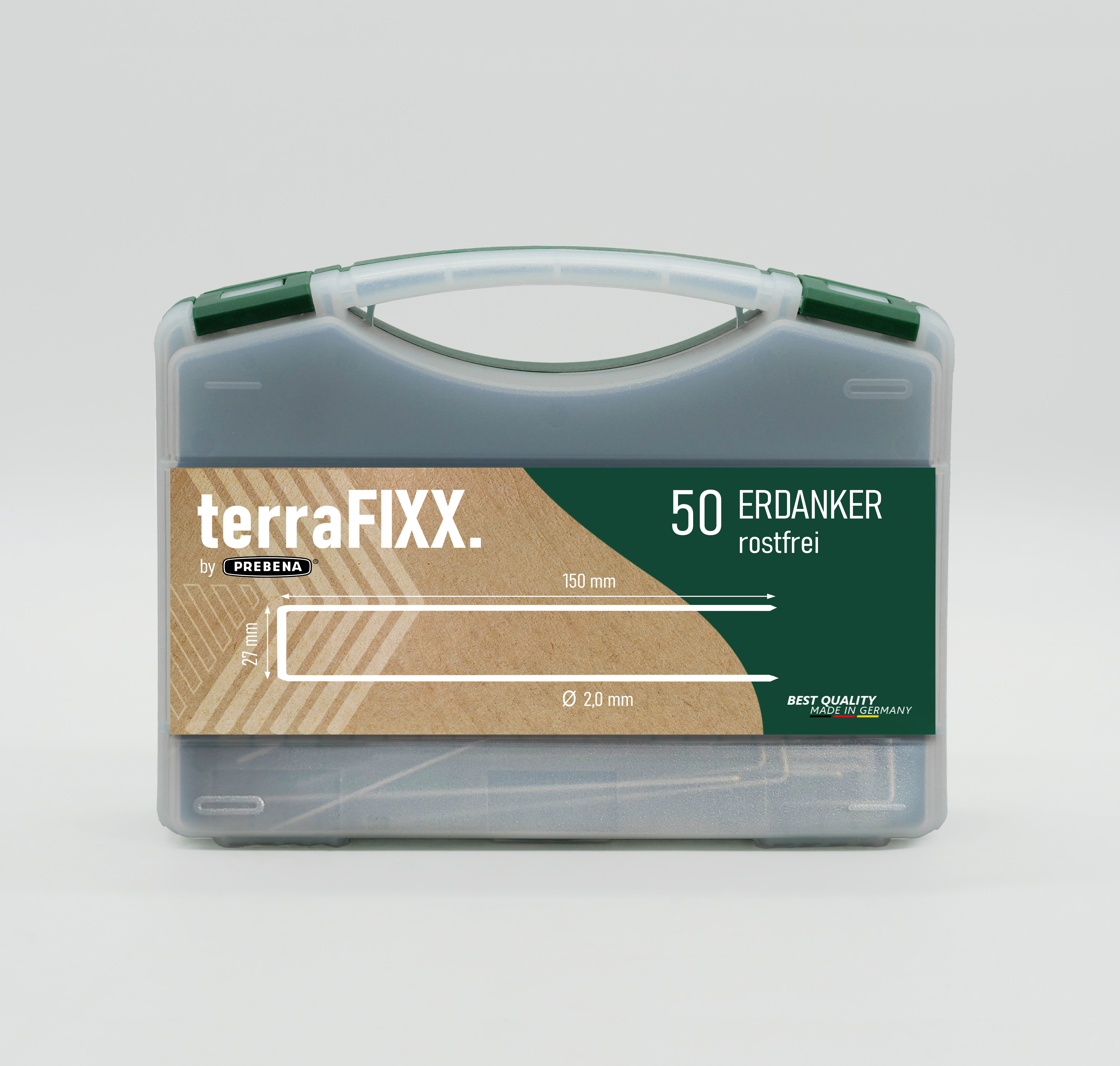 WX150CRF-BOX50 Gartenklammer