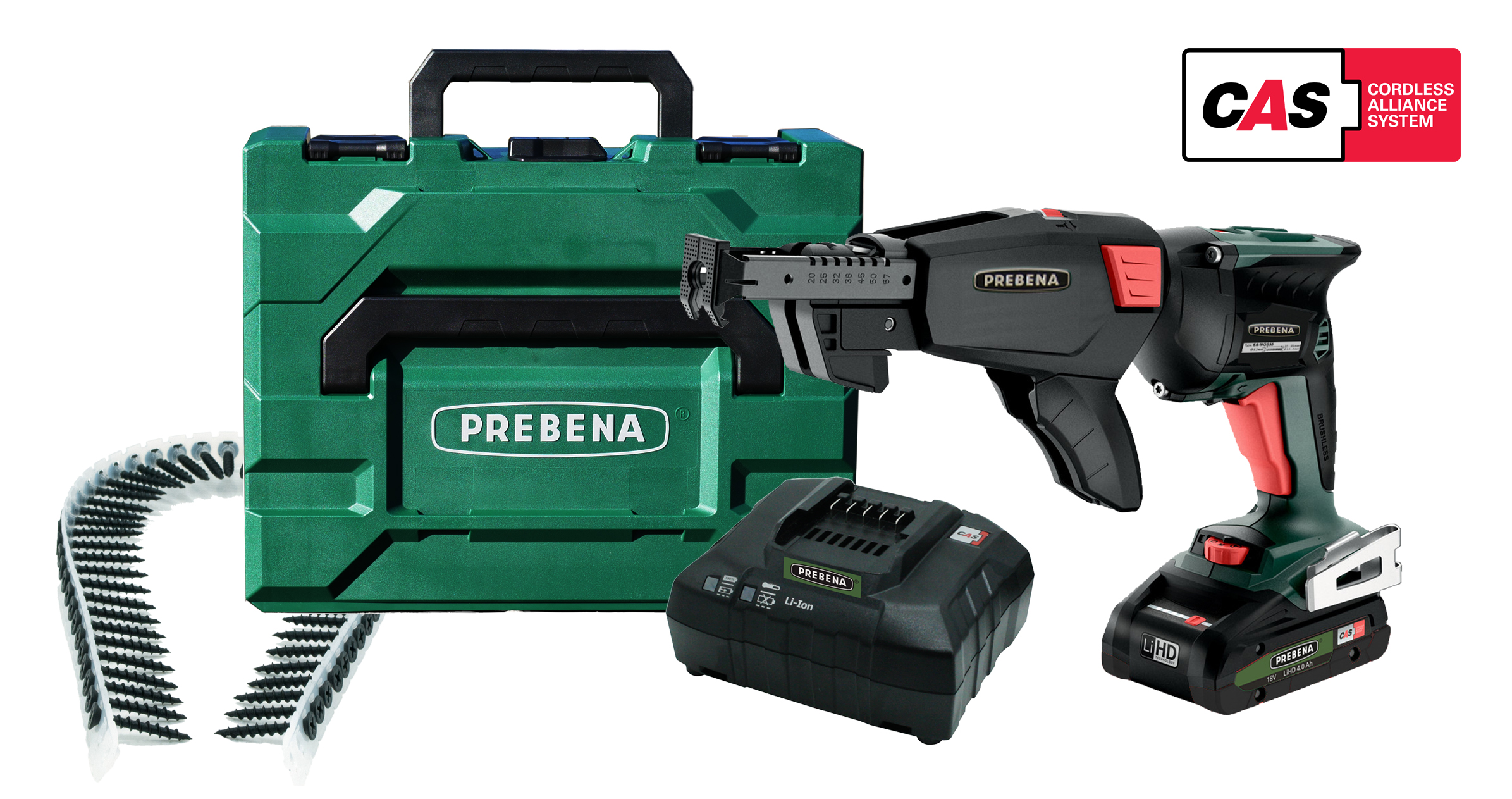 6A-MGS55-SET2 Akku-Magazingurtschrauber inkl. MGS-Schrauben