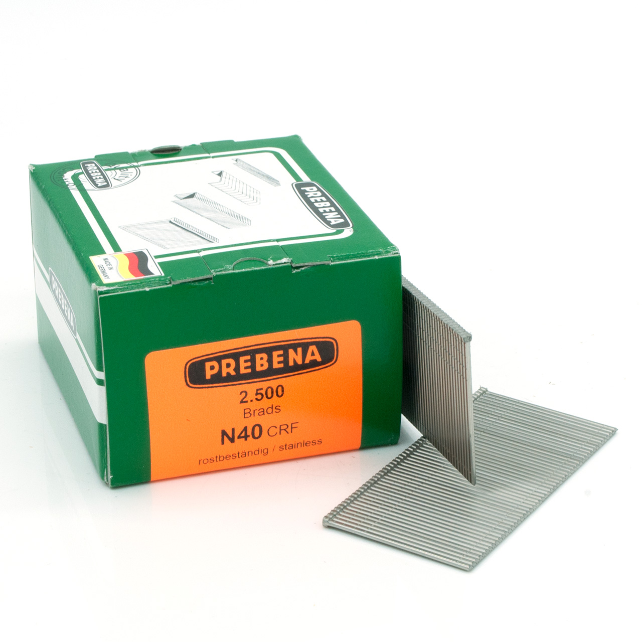 N40CRF Stauchkopfnägel (Brads) rost- & säurebeständig