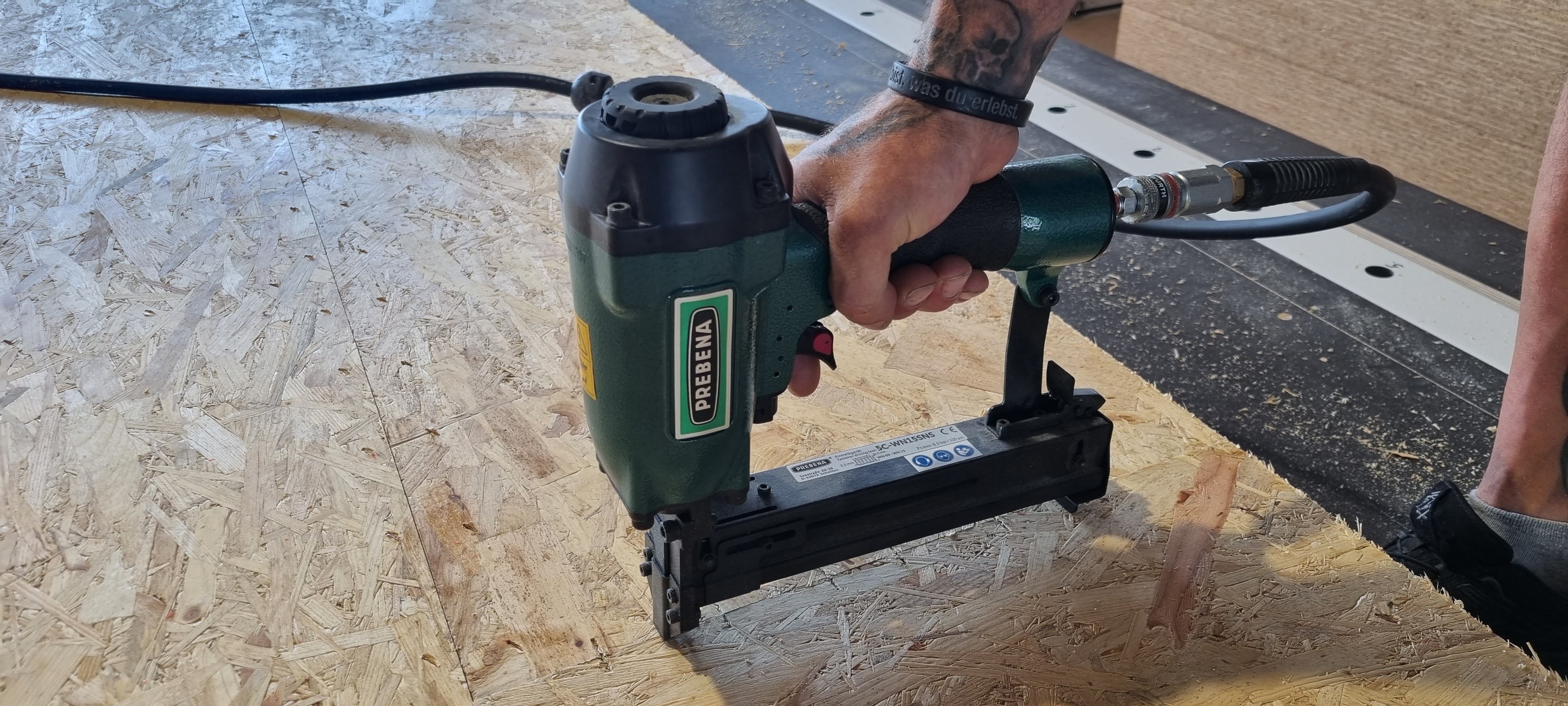 5C-WN15SNS Druckluft-Wellennagler für 9-15mm